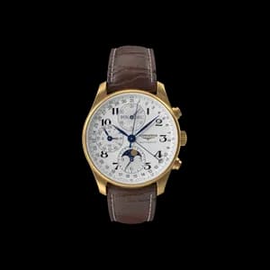 Brown Leather Belt Watch